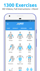 JEFIT Workout Tracker, Weight Lifting, Gym Log App 0