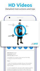 JEFIT Workout Tracker, Weight Lifting, Gym Log App 7